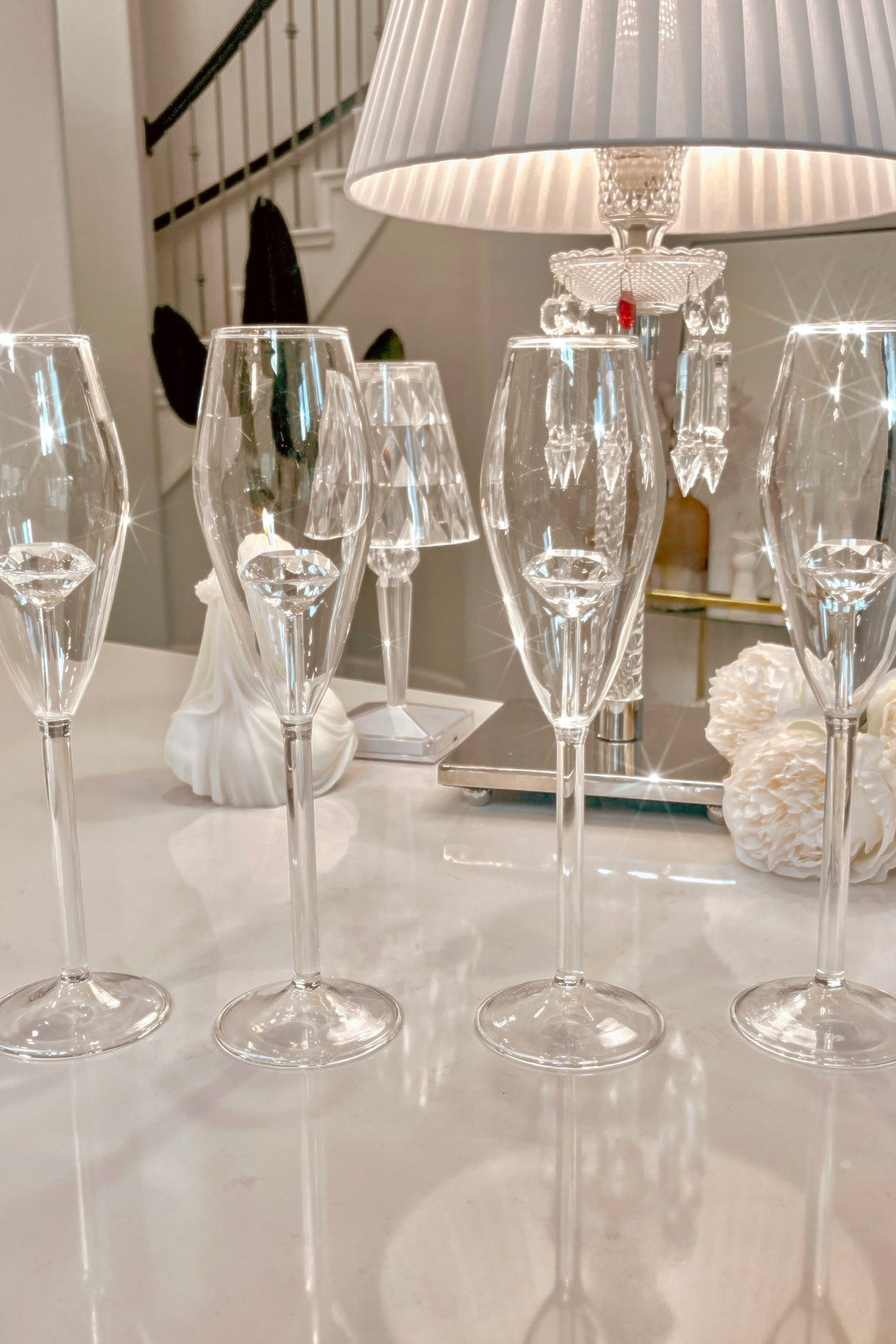 Šampano taurė su deimantu - Diamond Prosecco