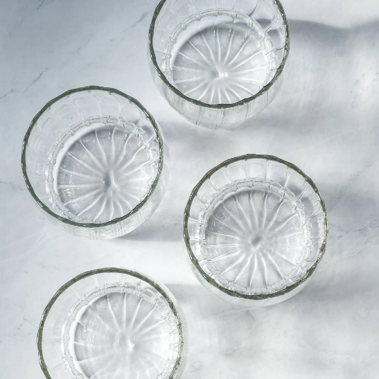 Stiklinių rinkinys | Retro Banga