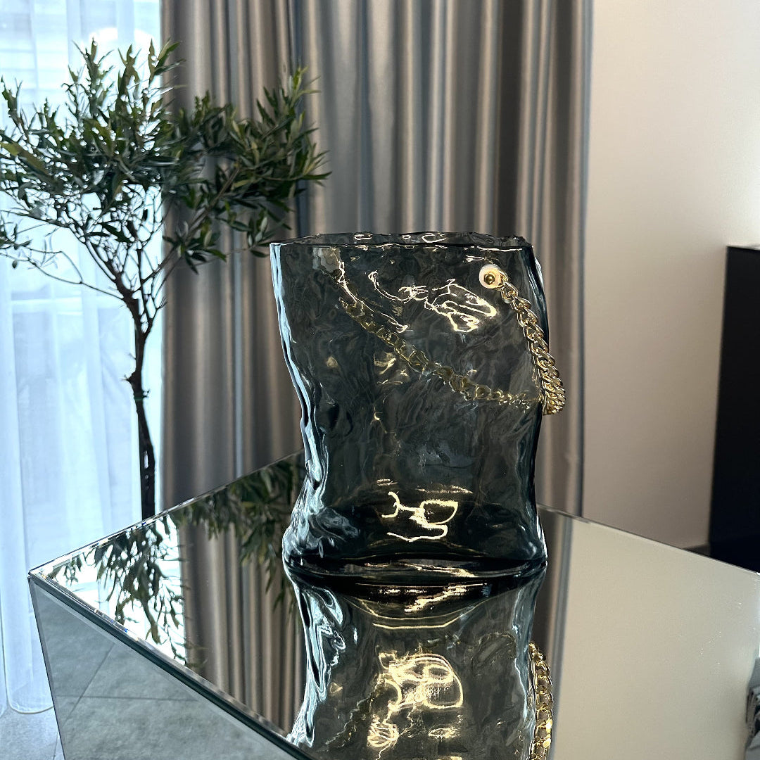 Premium vaza - rankinukas stiklinis