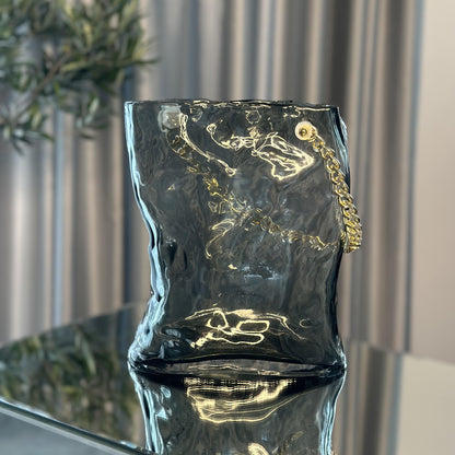 Premium vaza - rankinukas stiklinis