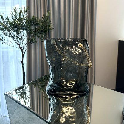 Premium vaza - rankinukas stiklinis