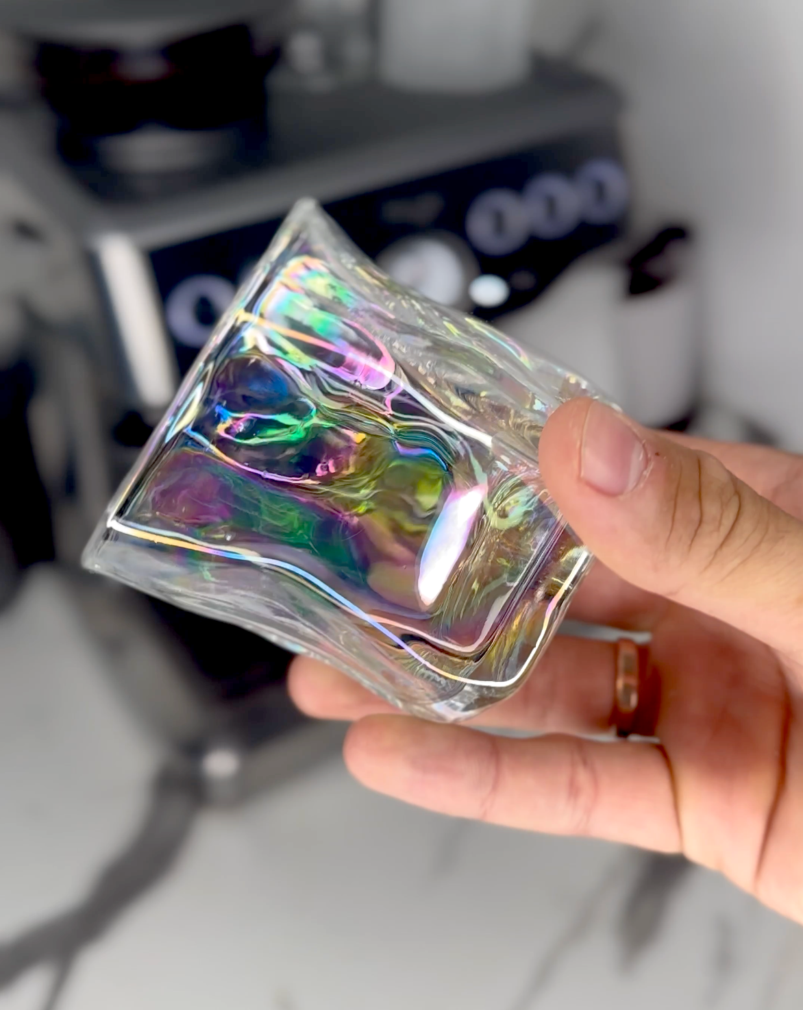 Handy stiklinė | Rainbow stiklo