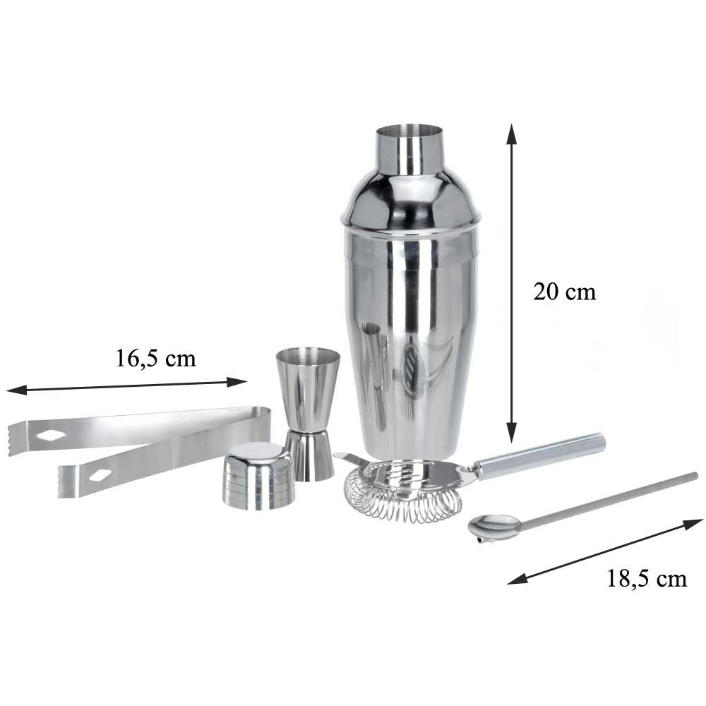 Baro įrankių rinkinys "Silver"